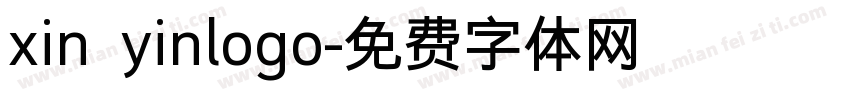 xin yinlogo字体转换